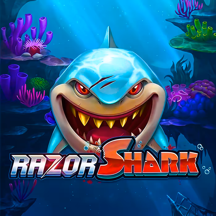 Razor Shark - Underwater adventure slot with mystery stacks and progressive multipliers